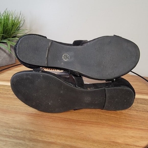 Esmara by Heidi Klum Fringe cage Sandals Vegan Boho Size 5.5 - Picture 11 of 14